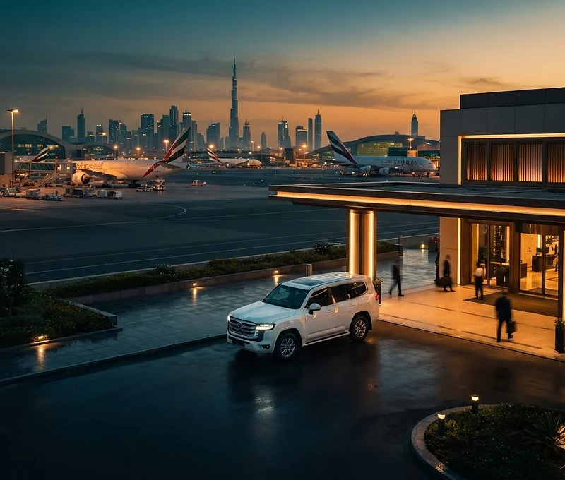 Desert Safari Pickup from Dubai Airport & Al Garhoud