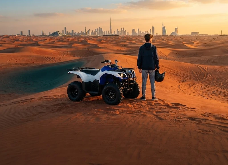 Quad Bike 150cc Quad Bike Ride in Dubai
