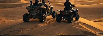 Dune buggy vs quad bike in Dubai
