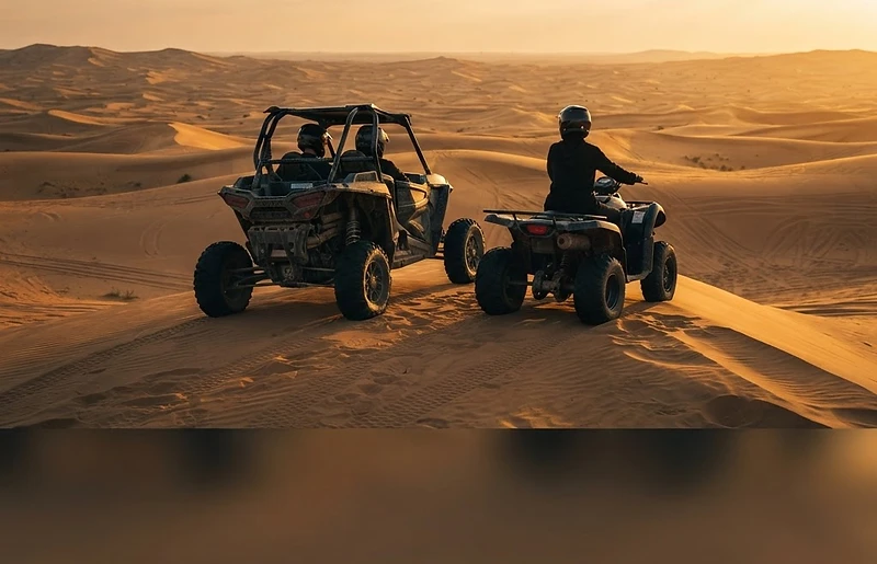 Dune buggy vs quad bike in Dubai