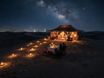 Romantic Dune Dinner