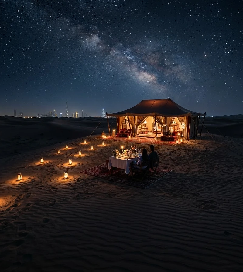Romantic Dune Dinner