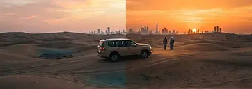 Morning vs evening desert safari in Dubai