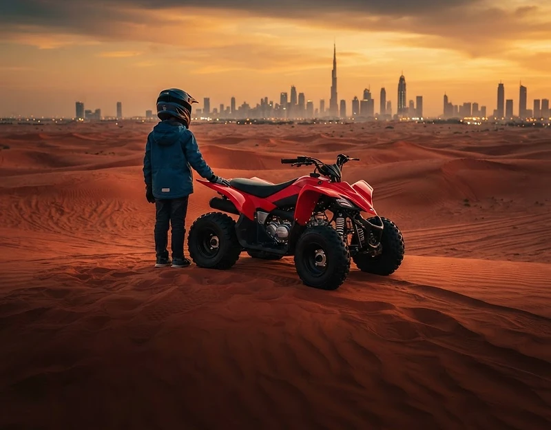 Kids Quad Bike 50-90cc Quad Bike Ride in Dubai