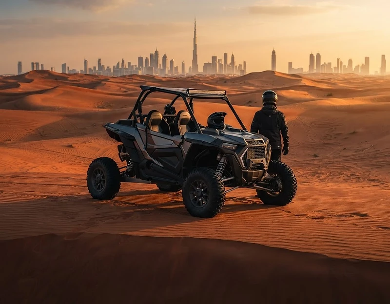 Polaris RZR 1000cc 1-Seater Dune Buggy Tour in Dubai