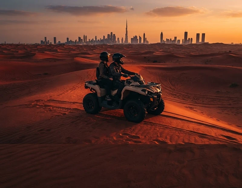 Quad Bike 400cc Double Seater Quad Bike Ride in Dubai