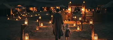Desert safari with a toddler in Dubai