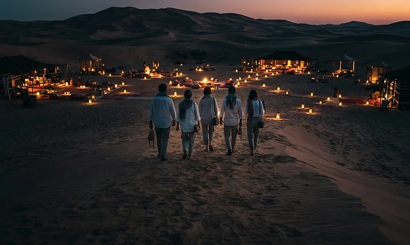 Desert safari without dune bashing