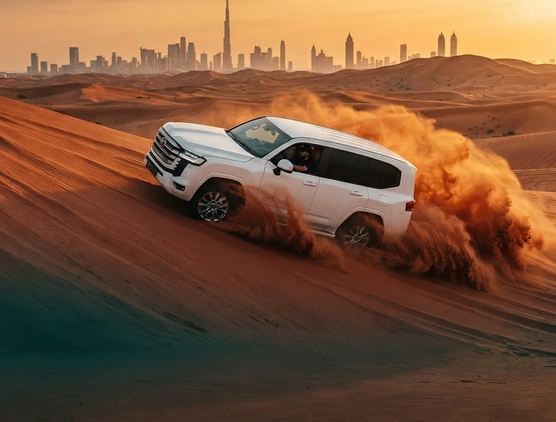 Dune Bashing in Dubai