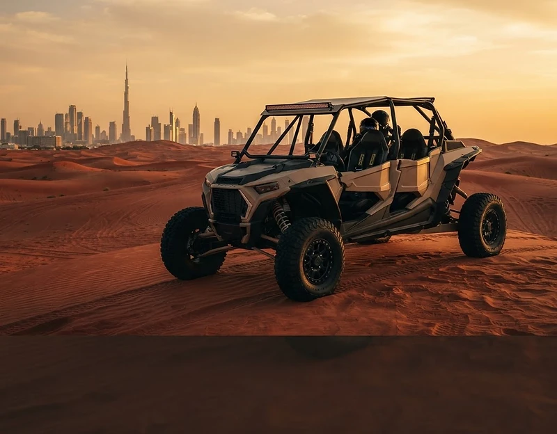 Polaris RZR Turbo 1800cc 4-Seater Dune Buggy Tour in Dubai