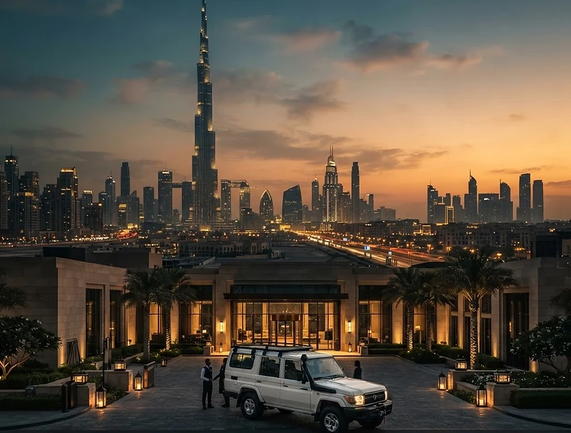 Desert Safari Pickup from Downtown Dubai