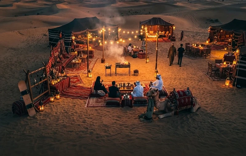 What's included in a Dubai desert safari