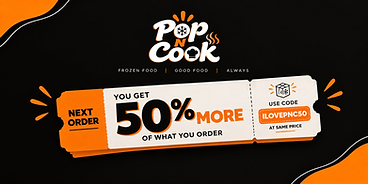 ILOVEPNC50 — 50% more on your next order