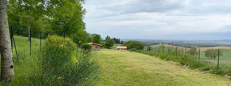 Le terrain du centre Occicani à Mérenvielle