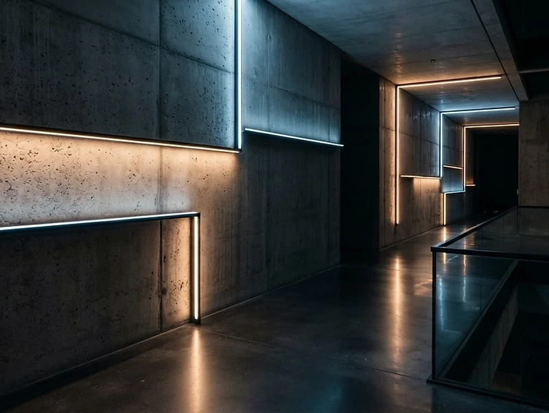 Architectural lighting installation