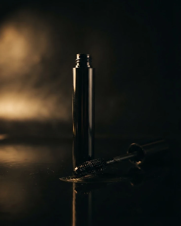 Unbranded mascara tube with wand