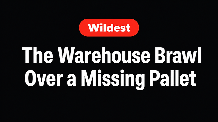 The Warehouse Brawl Over a Missing Pallet