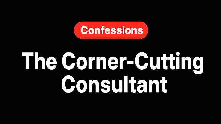 The Corner-Cutting Consultant