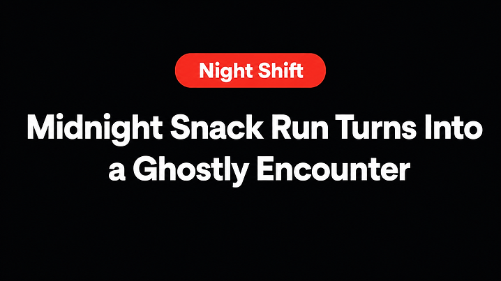 Midnight Snack Run Turns Into a Ghostly Encounter