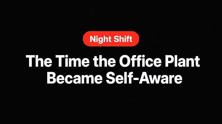 The Time the Office Plant Became Self-Aware