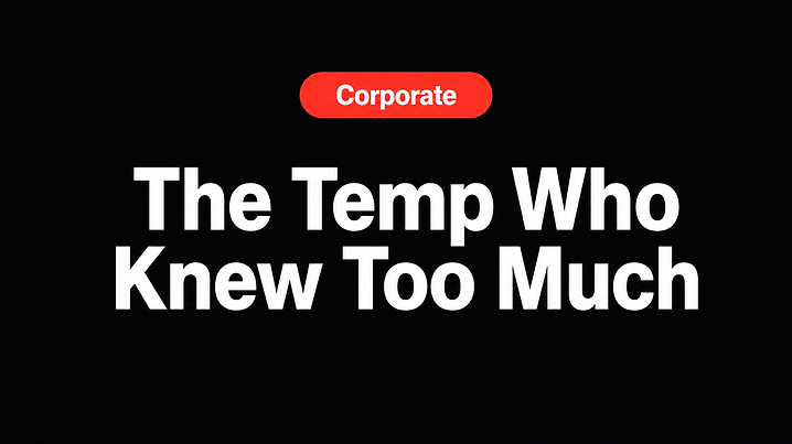The Temp Who Knew Too Much