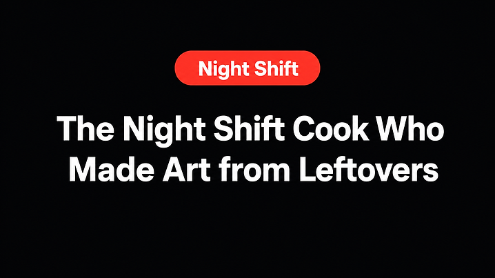 The Night Shift Cook Who Made Art from Leftovers