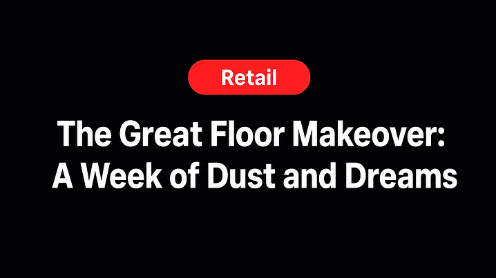 The Great Floor Makeover: A Week of Dust and Dreams