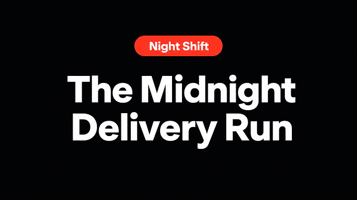 The Midnight Delivery Run