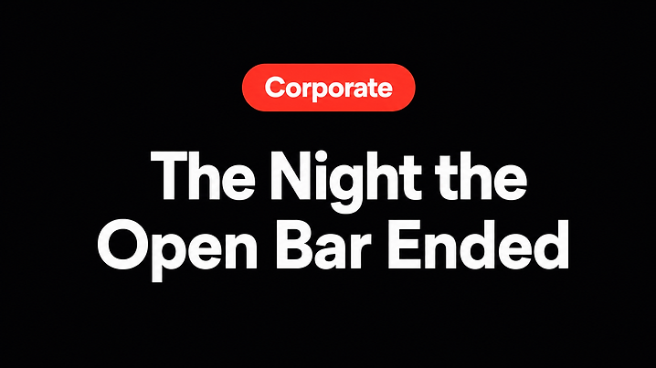 The Night the Open Bar Ended