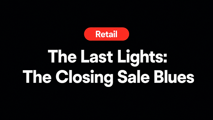 The Last Lights: The Closing Sale Blues