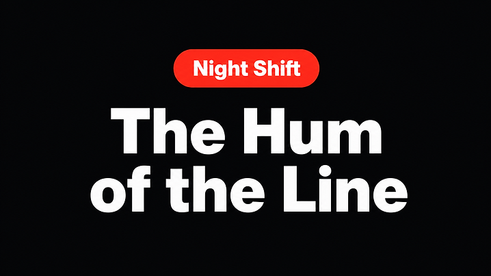 The Hum of the Line