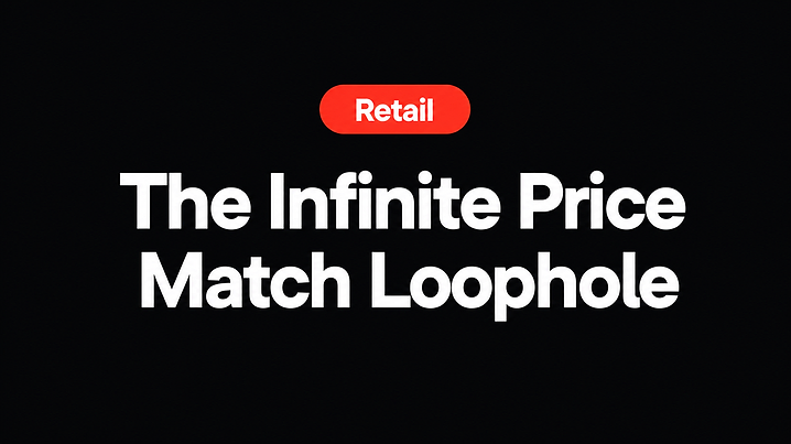 The Infinite Price Match Loophole