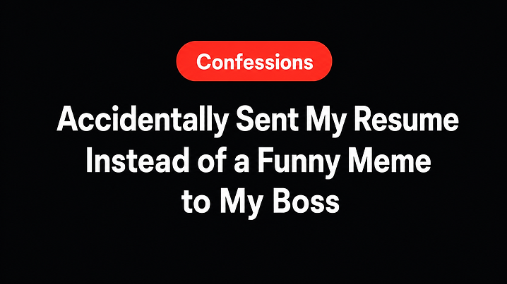 Accidentally Sent My Resume Instead of a Funny Meme to My Boss