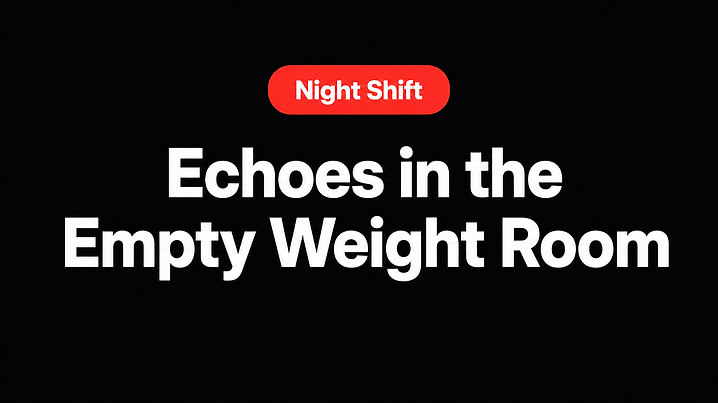 Echoes in the Empty Weight Room