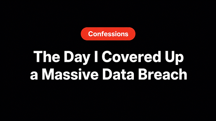 The Day I Covered Up a Massive Data Breach