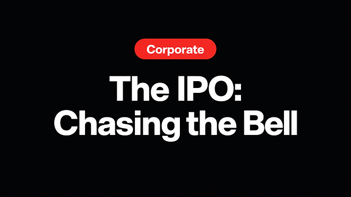 The IPO: Chasing the Bell