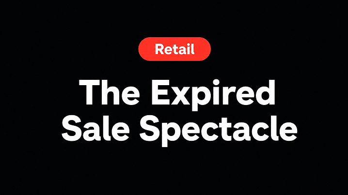 The Expired Sale Spectacle