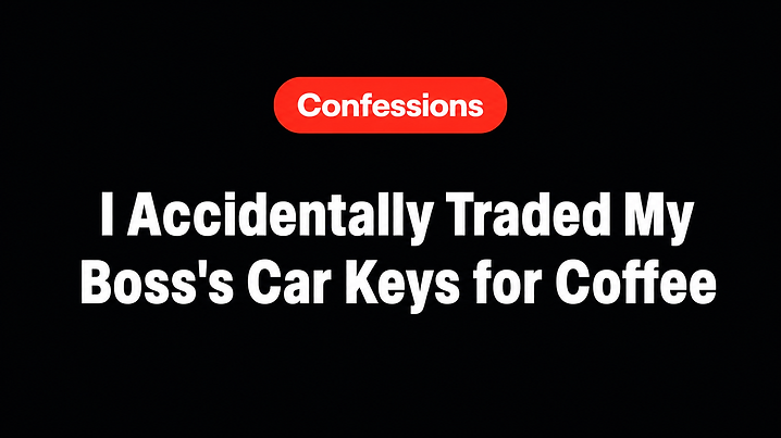 I Accidentally Traded My Boss's Car Keys for Coffee