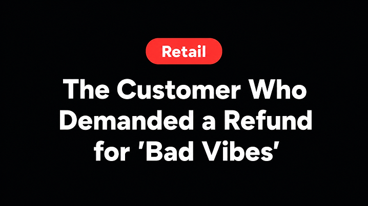 The Customer Who Demanded a Refund for 'Bad Vibes'