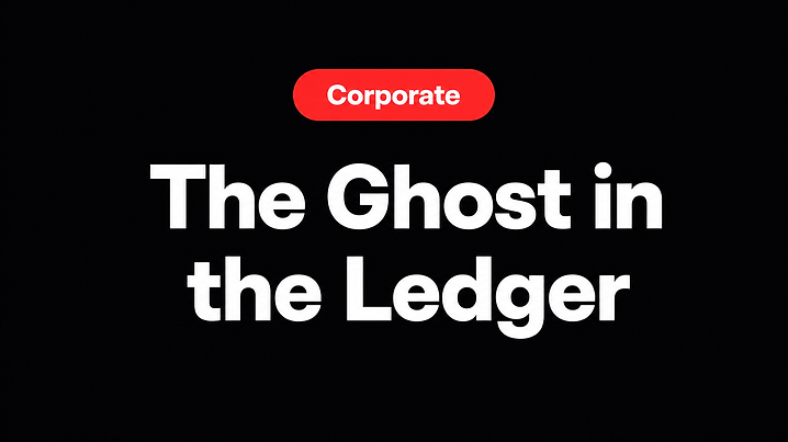 The Ghost in the Ledger