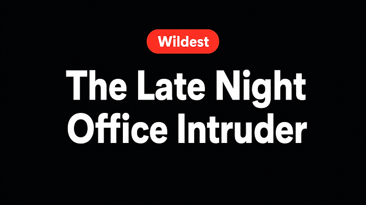 The Late Night Office Intruder
