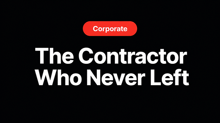 The Contractor Who Never Left