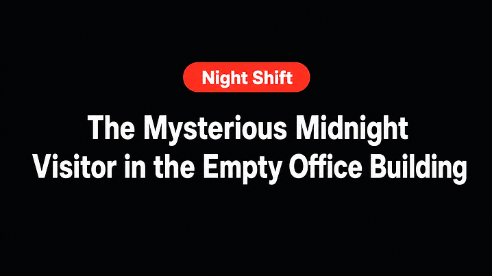 The Mysterious Midnight Visitor in the Empty Office Building