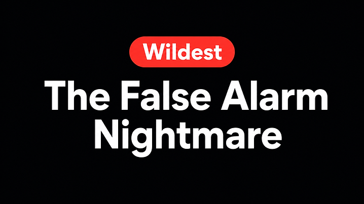 The False Alarm Nightmare