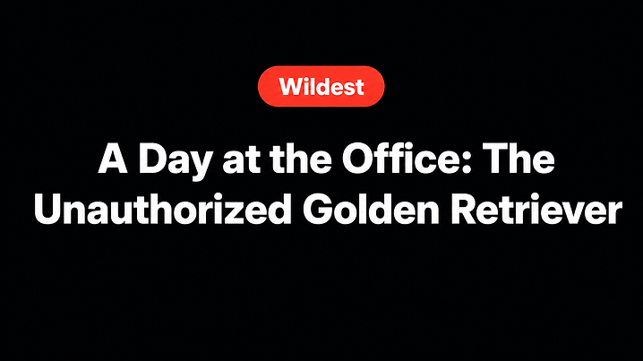A Day at the Office: The Unauthorized Golden Retriever