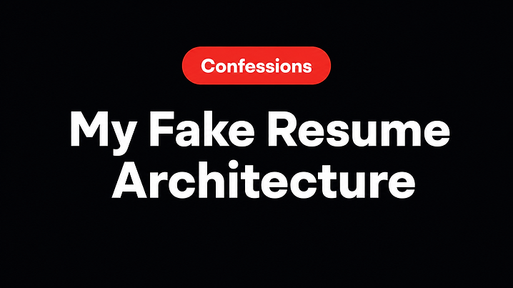 My Fake Resume Architecture