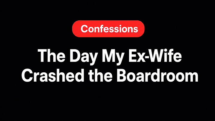 The Day My Ex-Wife Crashed the Boardroom