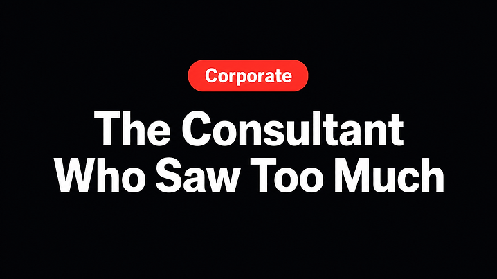The Consultant Who Saw Too Much