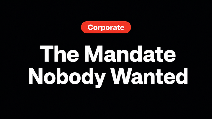 The Mandate Nobody Wanted