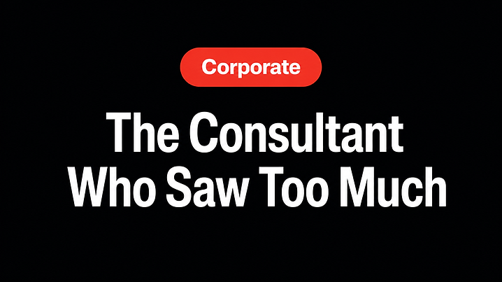 The Consultant Who Saw Too Much